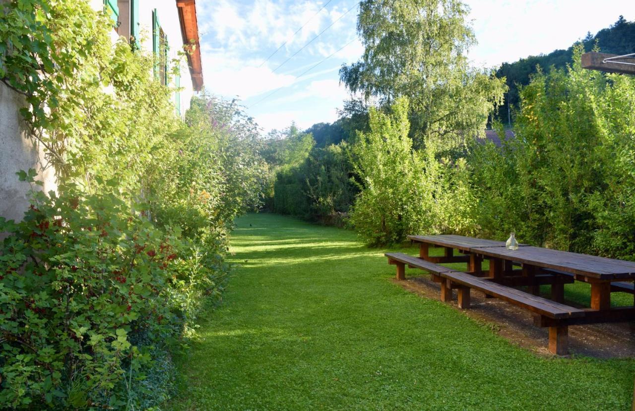 Spacious Apartment In Old Farm Close To Lac De Vouglans La Tour-du-Meix Esterno foto